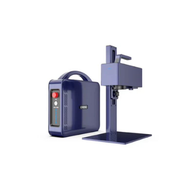 gweike g2 pro fibre laser engraver from front right side view