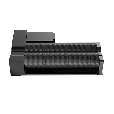 black gweike g2 roller rotary from front top view on a white background