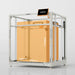 elegoo orangestorm giga 3d printer showing a large build model from a front right angle view
