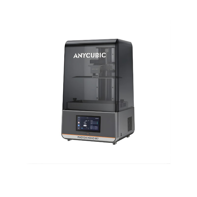anycubic photon mono m7 resin 3d printer from front right side view
