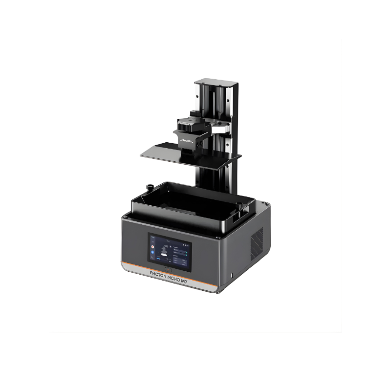 anycubic photon mono m7 resin 3d printer without cover from front right side view