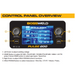 bossweld buddy pulse 200 inverter welder control panel diagram with numbered labels, parts and functions at the bottom