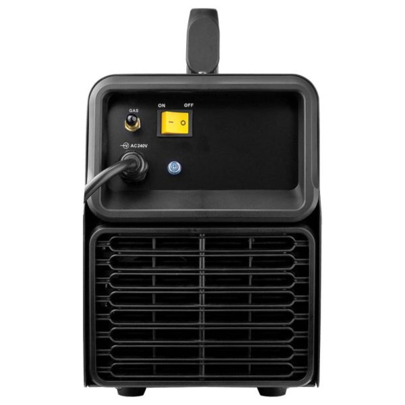bossweld buddy pulse 200 inverter welder from rear view