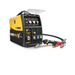 bossweld mst 188x inverter welder connected to the torch, holder and clamp from front left side view 