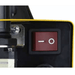 close up view of power switch on the bossweld x cut 15.0 plasma cutter