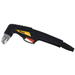 bossweld black plasma torch from right side view on a white background