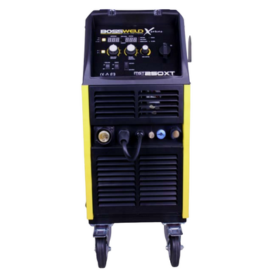 bossweld x series mst 250xt inverter welder from front view