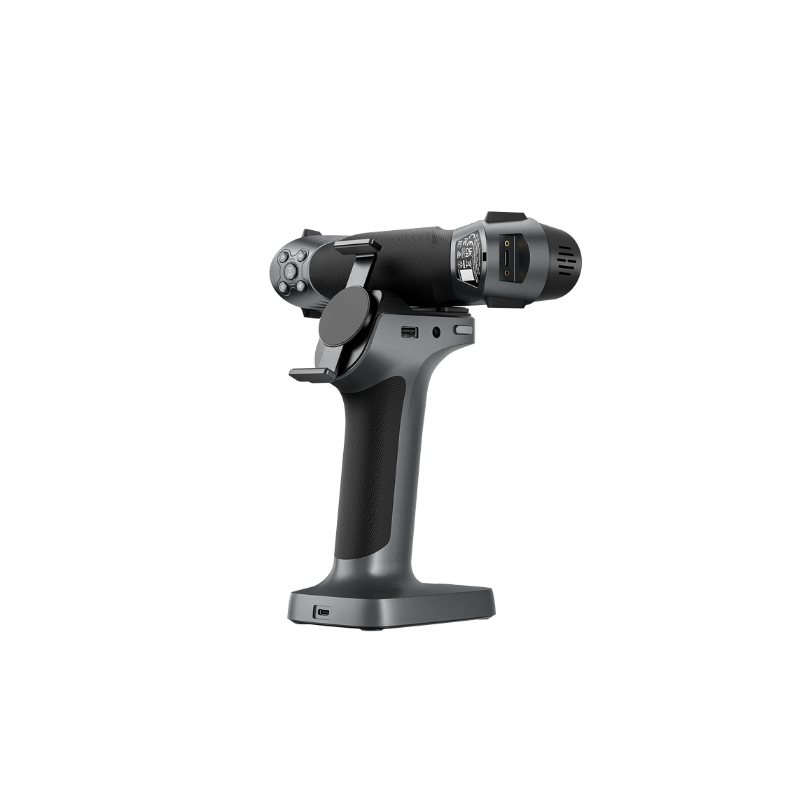creality cr-scan raptorx 3d scanner from rear left side view