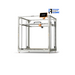 elegoo orangestorm giga 3d printer with the award winner badge from the front right view