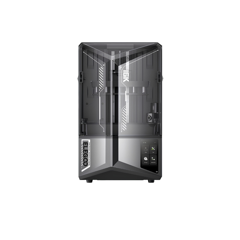 front view of the elegoo saturn 4 ultra 16k resin 3d printer