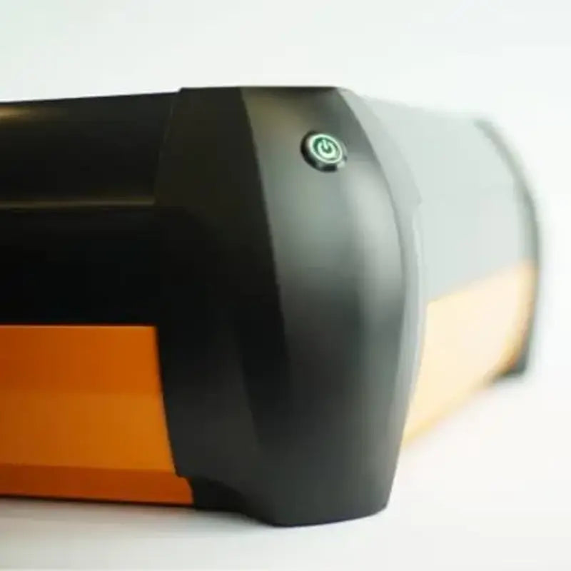 emblaser 2 corner view power button