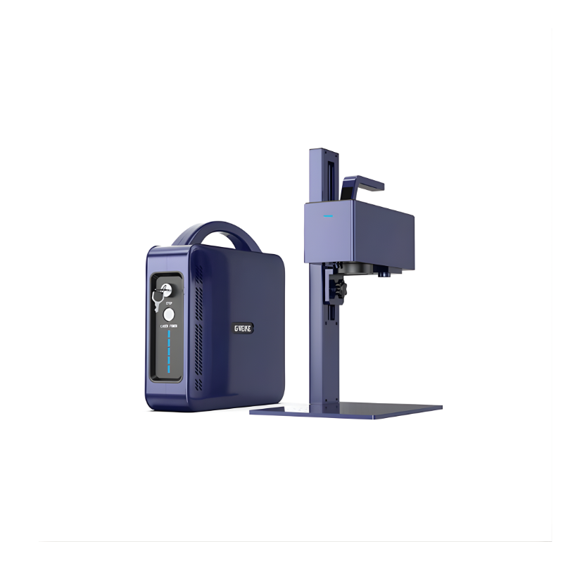 front right view of gweike cloud g2 20 watts fibre laser engraver