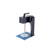 rear right view of gweike cloud g2 20 watts fibre laser head engraving metal disc