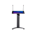 Horion Smart Lectern Podium with touchscreen and microphones from front view