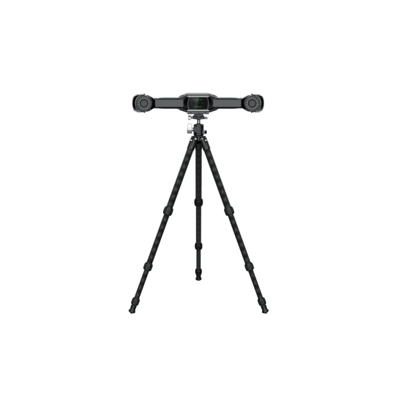 freescan trak nova 3d tracking and scanning system with stand from front view