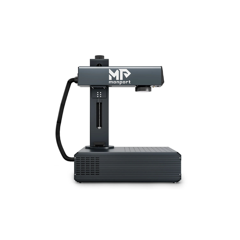 Left side view of the Monport GA 100 watts MOPA laser engraver