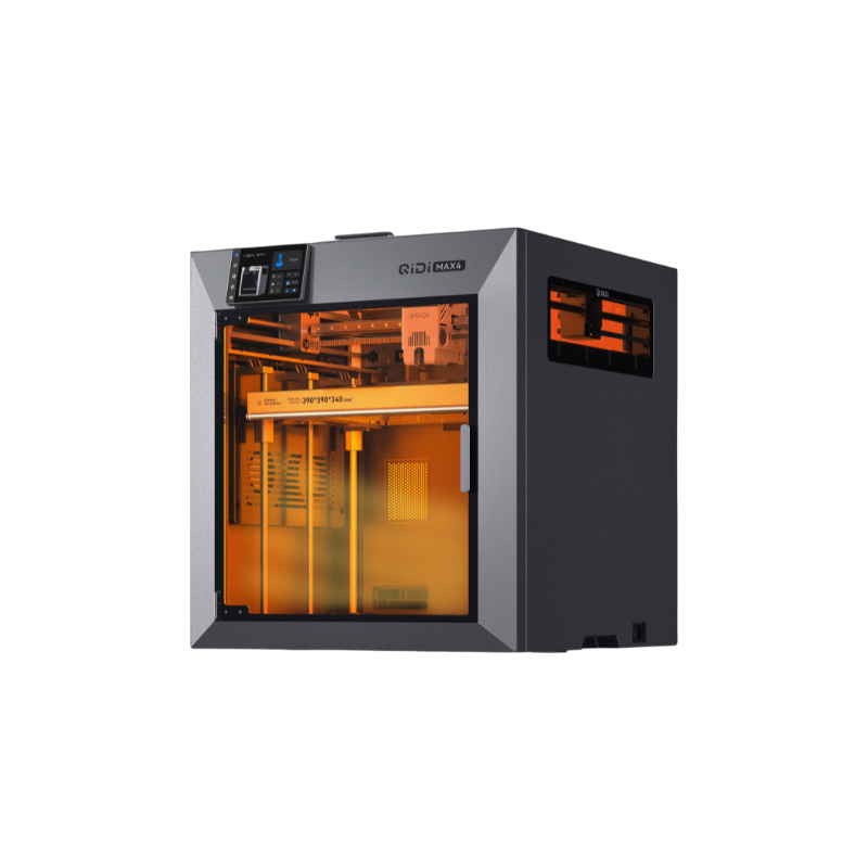 qidi max4 3d printer with active heated chamber from front right side view