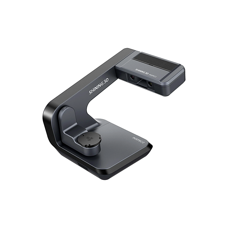 Shining 3D AutoScan Inspec2 3D scanner shown from a front-right angle on a white background
