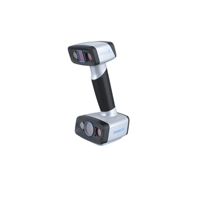 shining 3d einscan hx handheld scanner from front right view