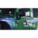 shining 3d einscan hx scanner in hand held use scanning a green car to the left