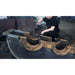 shining 3d einscan hx scanner scanning a large metal object by a person