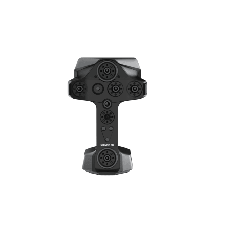 shining 3d einscan libre stand alone wireless scanner from front view
