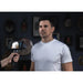 shining 3d einscan rigil is used to scan person wearing a white t shirt with output displayed on the screen