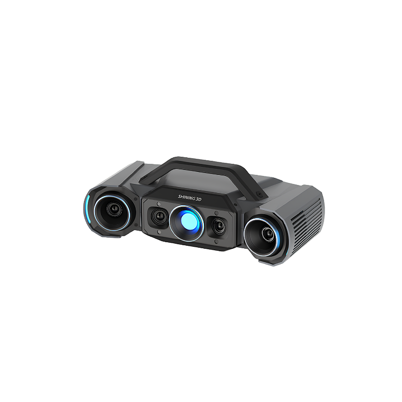 shining 3d optimscan q12 3d scanner from front right view