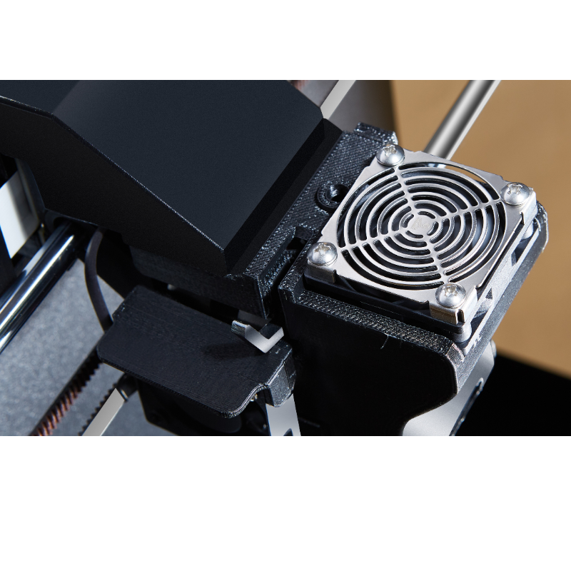 extruder top view on tiertime up mini 3 3d printer