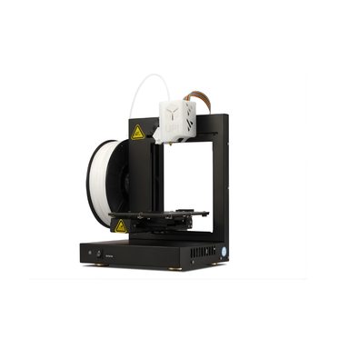 front right view of black tiertime up plus 2 3d printer
