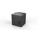 black 3d printer from the rear