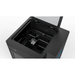 3d printer in operation from top view with enclosure open
