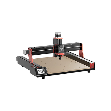 Front left side view of Twotrees TTC450 Pro CNC Router Machine