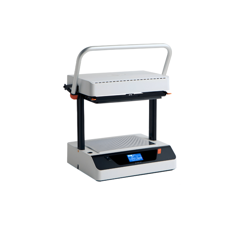 vaquform dt2 vacuum forming machine from front left side view