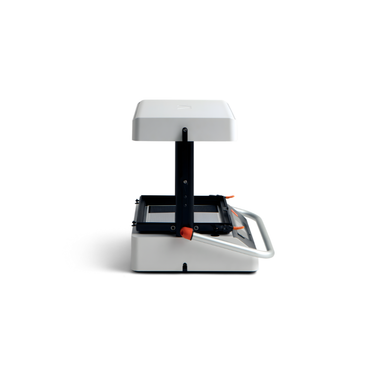 vaquform dt2 vacuum forming machine from left side view